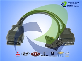 OBD2 Y型線 現(xiàn)代，起亞專用